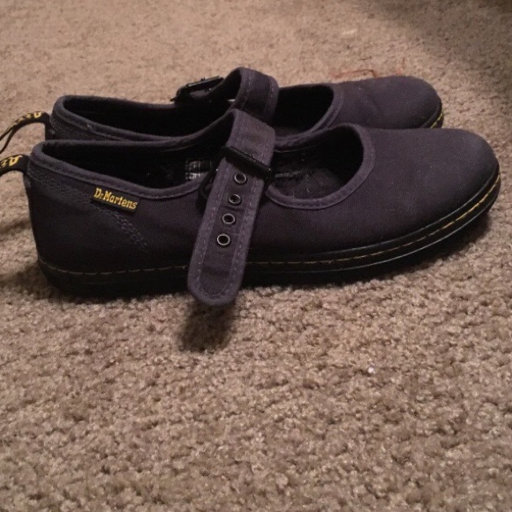 Dr. Martens Navy Blue Mary Janes